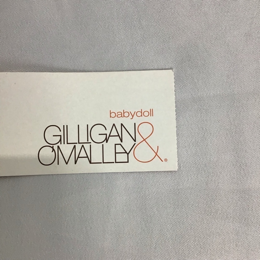 Gilligan & O'Malley Purple Sheer Babydoll Nightgown Split Front Lingerie - Picture 10 of 12